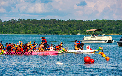Photo of Dragon Boat Race - Finish Line